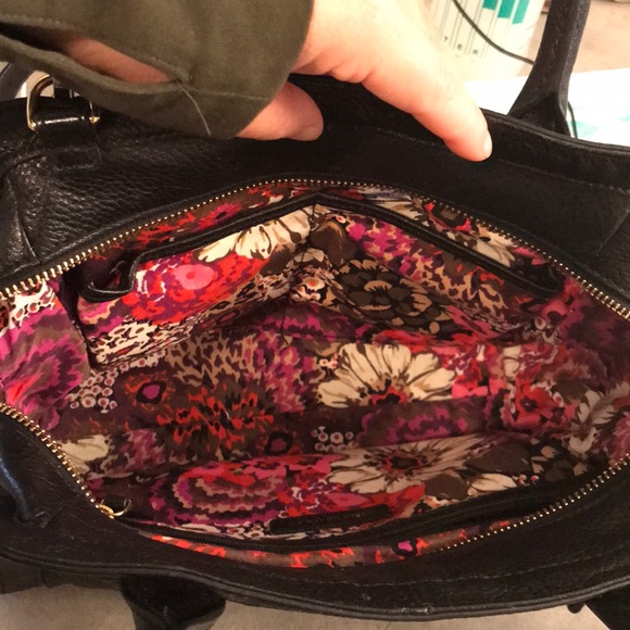 Vera Bradley leather quilted purse - Picture 2 of 2